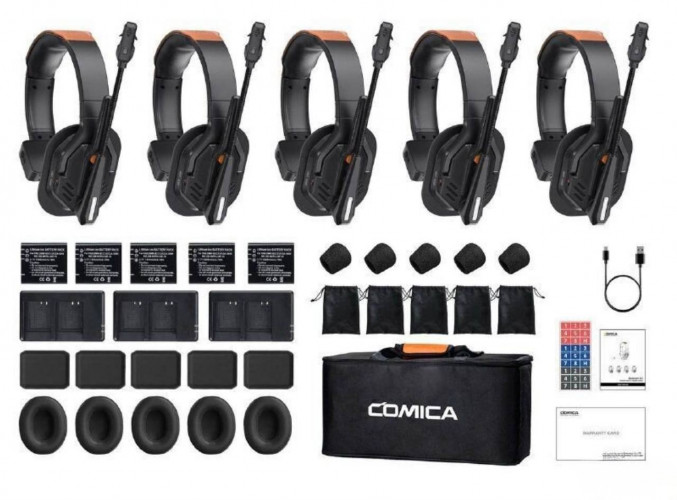 Интерком CoMica Seekcom S1 (1H4R) 5гарнитур