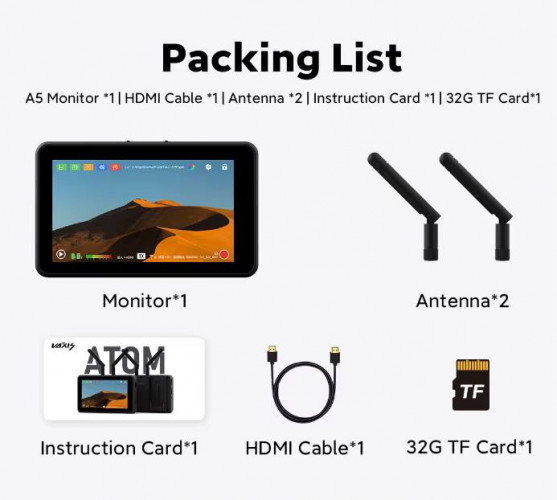 Монитор - трансивер Vaxis ATOM A5