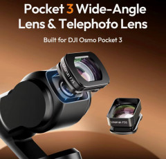 Ulanzi F35 магнитный широкоугольный телеобъектив 1.5X для DJI Osmo Pocket 3