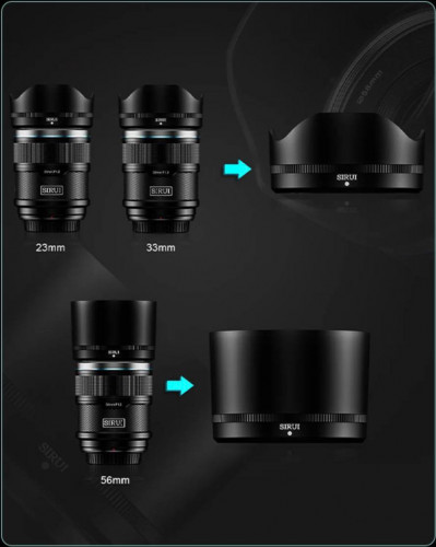 Комплект объективов Sirui Sniper 23/33/56 mm