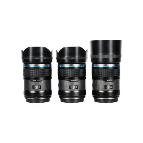 Комплект объективов Sirui Sniper 23/33/56 mm