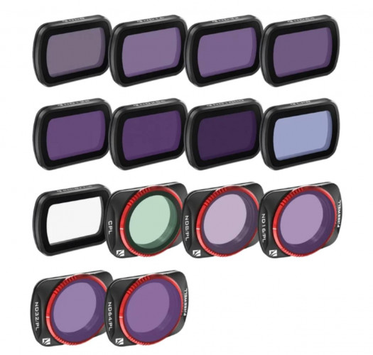 Набор фильтров Freewell Mega Filter Kit 14 шт. для DJI Osmo Pocket 4/3