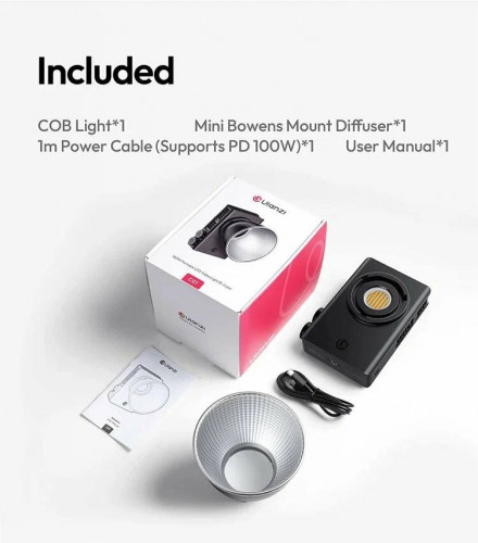 Портативный осветитель Ulanzi C01 100W