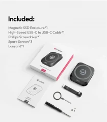 Ulanzi MA55 Magnetic SSD Enclosure MagSafe