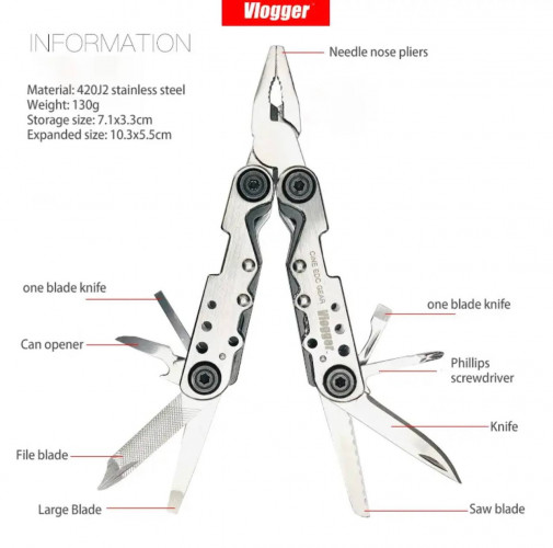 Мультитул Vlogger