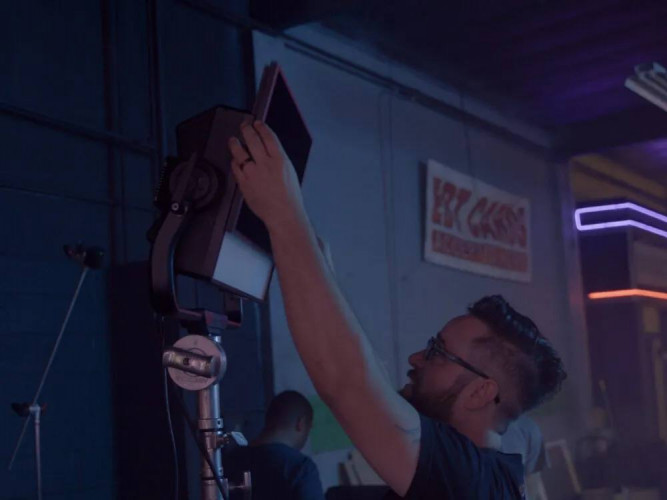 Aputure Nova P600c 45 Metal Grid