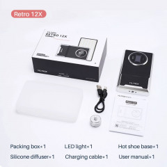 Осветитель Viltrox retro 12x portable RGB LED Light