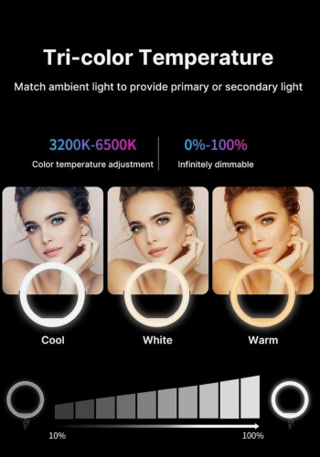 Кольцевая лампа Ulanzi VIJIM K15 RGB