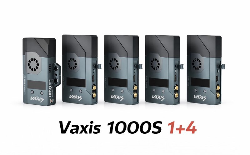 Видеосендер Vaxis Storm 1000S (TX + 4RX) V-mount