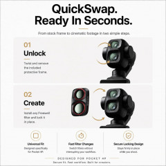 Набор фильтров Freewell All Day для Osmo Pocket 4P