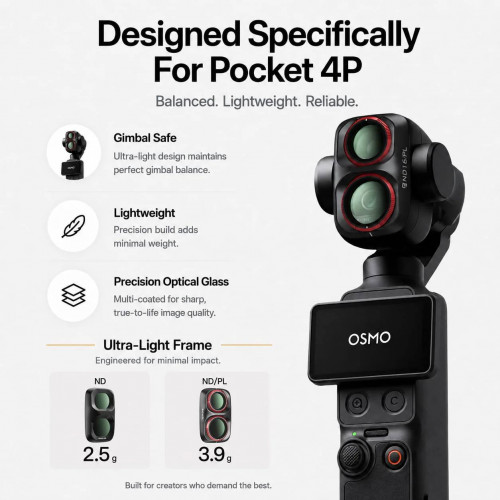 Набор фильтров Freewell All Day для Osmo Pocket 4P