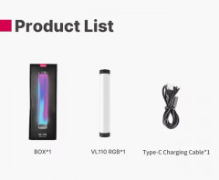 Осветитель Ulanzi VL110 RGB 24см