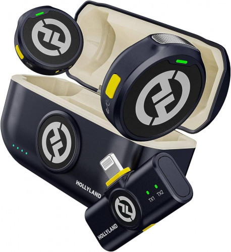 Микрофонная радиосистема Hollyland Lark M2 Lightin