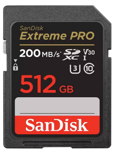 Sandisk extreme pro 512gb v30 SDXC UHS-I