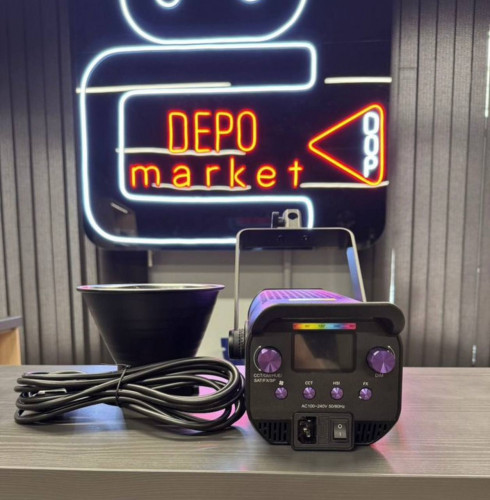 Студийный COB-свет OVER EXP Cyber-600C (600W RGBWW)