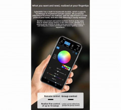 Студийный COB-свет OVER EXP Cyber-200C (200W RGBWW)