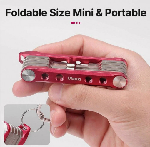 Мультитул Ulanzi Folding Tool Set With Screwdrivers and Wrenches