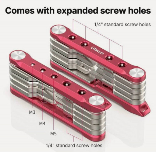 Мультитул Ulanzi Folding Tool Set With Screwdrivers and Wrenches