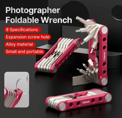 Мультитул Ulanzi Folding Tool Set With Screwdrivers and Wrenches