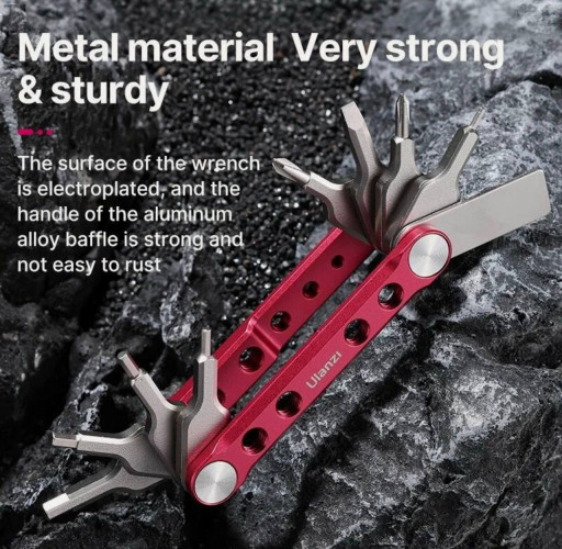 Мультитул Ulanzi Folding Tool Set With Screwdrivers and Wrenches
