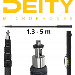 Микрофонная удочка Deity Boom Pole (1.3-5м)