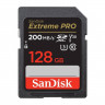 Карта памяти SanDisk extreme pro 128ГБ v30