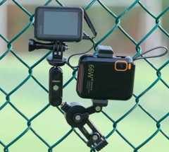 Держатель Ulanzi CM10 Baseball Fence Mount для смартфона и камеры