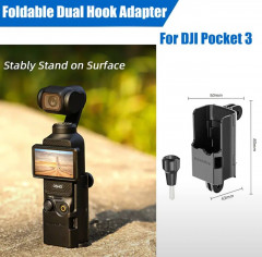 Складной бинауральный расширительный адаптер для Dji Osmo