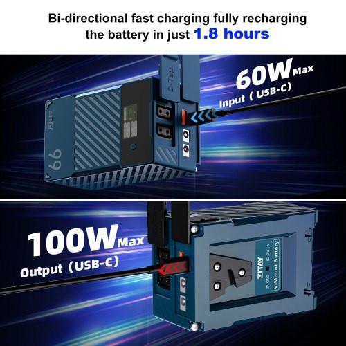 Аккумулятор zitay Mini V-Mount Battery 99Вт