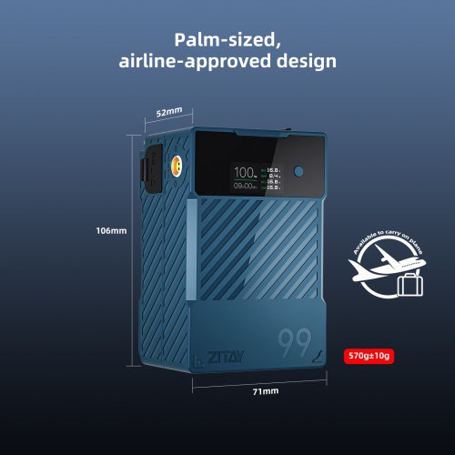 Аккумулятор zitay Mini V-Mount Battery 99Вт