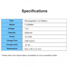 Аккумулятор Kingma LP-E6NH