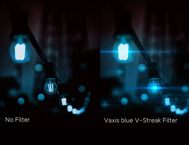 Фильтры Vaxis VFX 4x5.65 Blue V-Streak Filter