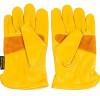 OPENMOON Flex Grip Leather Work Gloves
