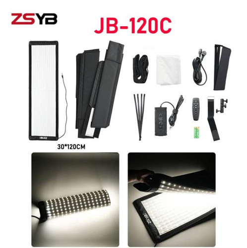 Гибкий видеосвет zsyb JB-120C 200W 3200K-5600K