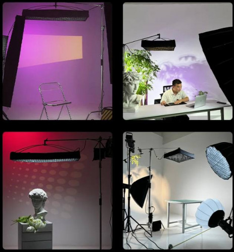 Гибкий видеосвет zsyb JB-120C 200W 3200K-5600K