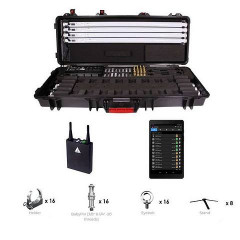 Набор светодиодных труб из 8 Astera Titan с Зарядным Кейсом