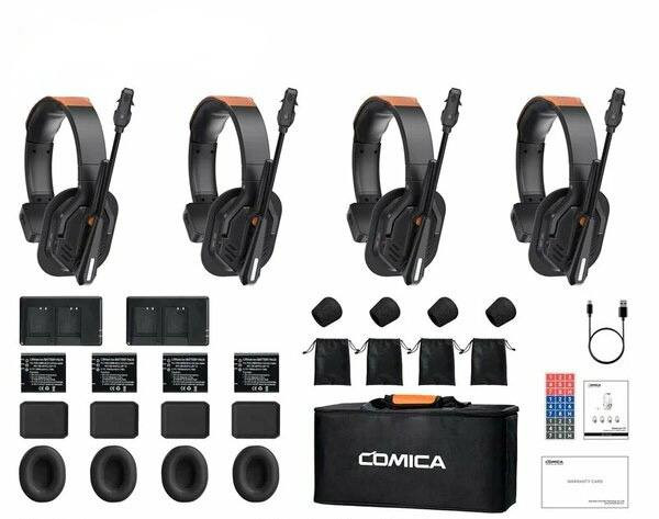 Интерком CoMica Seekcom S1 (1H3R) 4гарнитуры